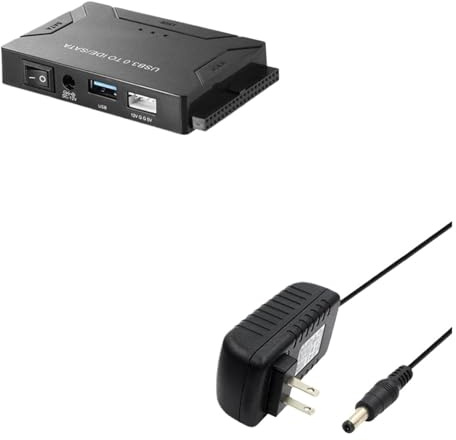 PITINGN Zilkee Ultra Recovery Converter USB 3.0 Sata HDD SSD Hard Disk Drive Data Transfer Converter SATA Cable Adapter Converter(US)