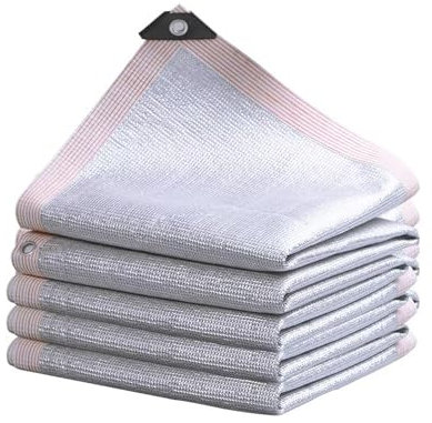 LYFHYSDSP Toile d'ombrage Blanche, Voile d'ombrage pour pergola, Auvent de terrasse pour Jardin, Pergola, Porche, Arrière-Cour (Couleur : Blanc)(200x400 cm/6x13 ft)