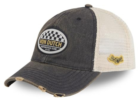 Von Dutch Kappe für Damen und Herren, Mac, Trucker-Kappe, verstellbar durch Snapback