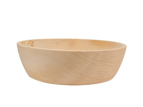 4betterdays.com NATURlich leben! Schale/Schüssel aus Zirbenholz - 26 cm Durchmesser - Holzschale aus Zirbe - Handgemacht in Österreich