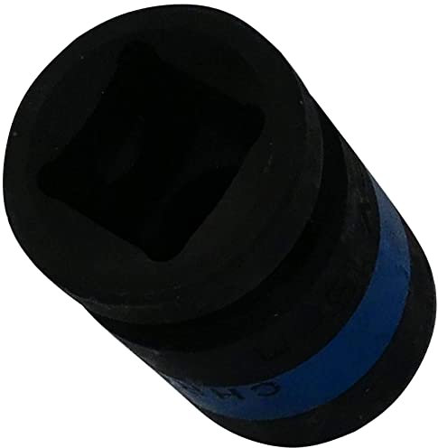 AERZETIX - C2316 - Kraft- Einsätze - Steckschlüssel - Vierkant 1/2 - Innensechskant 16 mm - Schwarz