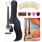 Classic Cantabile WS-10WH-CE Westerngitarre mit Tonabnehmer Starter-Set (Dreadnought-Style, Cutaway, 6 Saiten, 20 Bünde, inkl. Zubehörset, Gitarrentasche, Notenheft, Saiten, Plektren) weiß