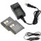 DSTE 2-pack Rechange Batterie et DC02E Voyage Chargeur pour Sony NP-FE1 Cyber-shot DSC-T7 DSC-T7/b DSC-T7/S DSC-P2 DSC-P3 DSC-P5 DSC-P9 DSC-P7 DSC-P10