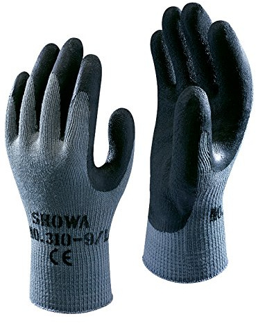 SHOWA Handschuh 310, schwarz Gr. L 10 Stk