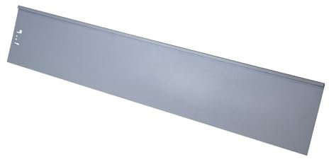 HN Kernstützen Metallwaren - Rasenkante - Gartenbeeteinfassung Metall - Modern - Grau - 3er Set - 1,13m Verlegelänge - 18,5cm hoch - Metall