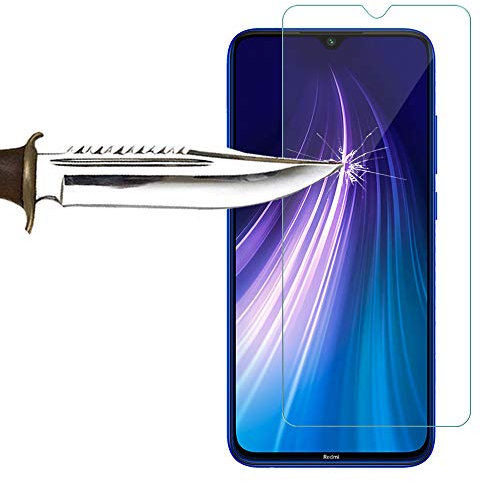 annaPrime® 1 Film Vitre Verre Trempé de Protection d'écran pour Xiaomi Redmi Note 8 6.3 M1908C3JH, M1908C3JG, M1908C3JI - Transparent