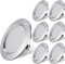 ANYPOWK Lot de 6 lumières LED 12 V pour camping-car, remorque, bateau, Naturel 4500K, 300 lumens, 3 W, basse tension, mini lampe encastrée à intensité variable
