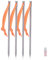 iBasingo 4 Stück/Los Titan Heringe 165mm Ultraleicht Zelt Stakes Heavy Duty Zelt Nägel Outdoor Markise Stakes Camping Zelt Pin Zubehör für Gras Harten Boden mit Seil nur 16 g/Stück Ti4005P