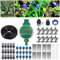 CAMWAY Système d'Irrigation Jardin, Kit d'Arrosage Automatique Goutte à Goutte de 25 M / 82 pi 4 mm, Minuterie d'Arrosage, Kit de Micro d'Arrosage pour Paysage,Jardin, Patio, Serre, Plantes