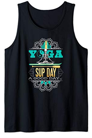 SUP paddleboarding Stand Up Paddle paddling Yoga supboard Tank Top