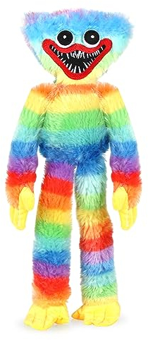 Zaloife Plüschtier Monster Irisierend, Horrorspiel Kuscheltier Plush 40cm, Stofftier Plüsch Puppe Geschenk für Kinder Erwachsen