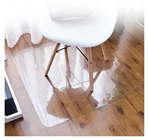 LSSB Tovaglia di Plastica PVC Trasparente Impermeabile Plastica Tabella Pad Fonoassorbente Resistente Ai Graffi Sottopiatto Protezione Pavimento per Mobile TV Ufficio Casa, 3 Spessori