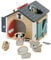 VERTBAUDET Hundehütte aus Holz, mehrfarbig, TU