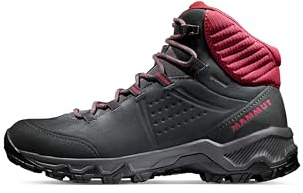 Mammut Nova IV Mid GTX Women | Wanderschuhe für Damen, Wasserdichte Trekkingschuhe, Outdoor Schuhe, Gore-Tex Bergschuhe, Sportschuhe für Hiking |Black, 6