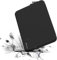 Smatree 13 inch Hard Shell Laptop Case for Galaxy Book 3 360/Pro 360 13.3-inch, Black