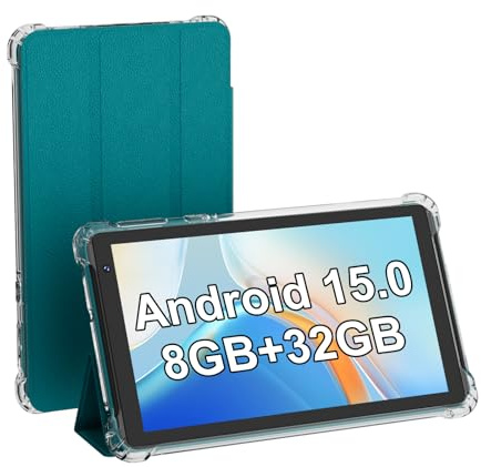 COOPERS Tablet Android 11, 8 pollici, 2GB RAM, 32GB ROM, Supporto 512GB Espandi, Processore Quad-Core, IPS Touch Screen, 2+5MP Doppia Fotocamera, 4300mAh Batteria, Wifi Tablet PC, Blu