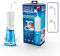 Ontel Miracle Smile Water Flosser per la salute di denti e gengive, testa unica a forma di H e 4 getti d'acqua, idropulsore senza fili Caratteristiche pulizia a 360° e 3 modalità di pressione, filo