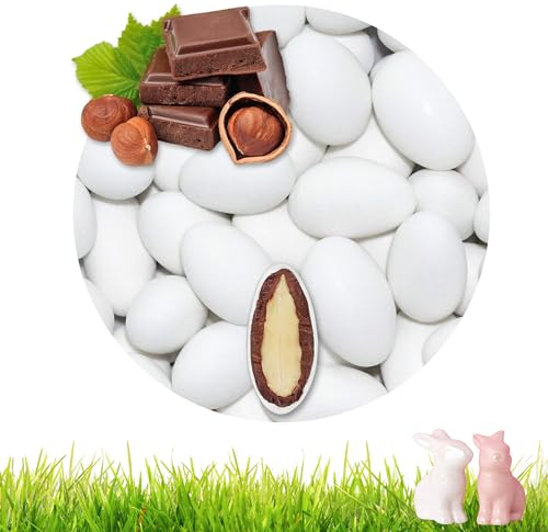 EinsSein 0,5kg Schokoladeneier Osterei Schoko Geschmacksmix rosa-pink |Schokoladeneier für Kinder Erwachsene | Schokoei Ei für Ostern | Leckere Ostersüßigkeiten Süßigkeiten für die Osterhasen Suche
