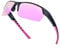 LVIOE Sportbrille für Damen, Polarisiert mit Wrap-Around-Design und UV400 Schutz für Laufen, Radfahren, Wandern