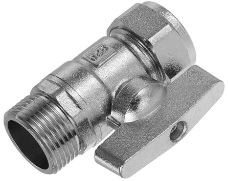 HOMOCONO Floor Heating Pipe Fittings Underfloor Heating Manifold Tube Connector Ball Valve Pipe Benders Metal Joint Ball Valve Electric Repair Thermal Tube Fitting