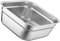 PHENOFICE Lavabo Cuadrado Lavabo De Acero Inoxidable Recipiente Para Sopa Bandeja Para Comida De Buffet