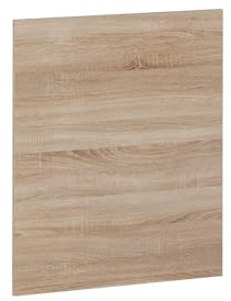 Vicco Küchenfront R-Line, Sonoma, 59.6 x 71.3 cm | Möbelfront für den Backofenumbauschrank (halb), passend für R-Line Küchenschränke zur einfachen Montage