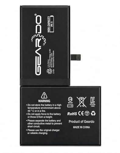 Geardo Replacement Battery Compatible With iPhone X 3100 mAh High Capacity With Tools