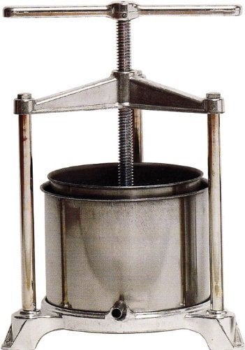 Torchietto Torchio Premitutto Grande AL 32x34x47 cm Acciaio/Alluminio x Alimenti