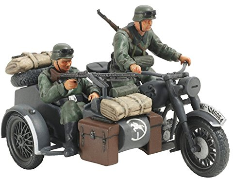 Tamiya 32578 1:48 Dt. Side Car Track (2), Model Kit, Plastic Assembly Kit, Detailed Replica,Brown,Small