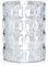 Kartell 1225B4 Vase Matelasse, 30 x 23 cm, glasklar