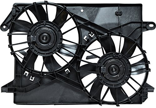 New Dual Radiator and Condenser Fan Assembly FA 50039C - 5137713AA 300 Charger M