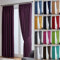 John Aird Blackout Curtains Pencil Pleat with Tie Backs – Thermal, Energy Saving Curtains for Bedroom & Living Room (Aubergine, 229 x 137cm (90x 54))