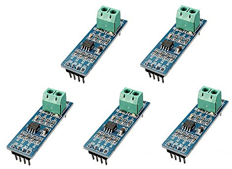 WINGONEER 5PCS 5V MAX485 / RS485 Module TTL to RS-485 MCU Development Board