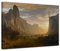 Bilderdepot24 Bild auf Leinwand | Albert Bierstadt - Looking Down Yosemite Valley, California in 120x90 cm als Wandbild | Wand-deko Dekoration Wohnung alte Meister | NEU-180225-120x90-ldyvc