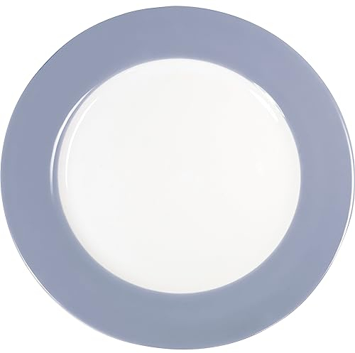 KAHLA 573403A72499C Pronto Colore Speiseteller 26 cm stormy blue|blau-grauer Essteller aus Porzellan