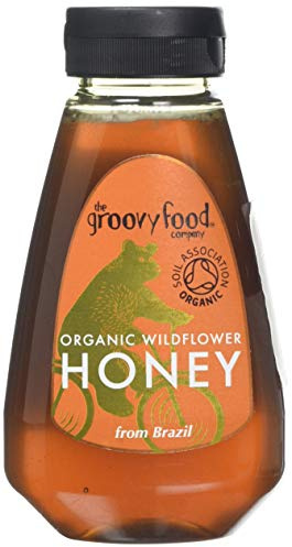 The Groovy Food Company Squeezy Organic Brazilian Wildflower Honey 340 g