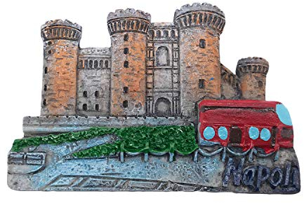 3D Napoli Neapel Italien Kühlschrank Kühlschrankmagnet Tourist Souvenirs Handgemachte Harz Handwerk Magnetische Aufkleber Home Küche Dekoration Reise Geschenk