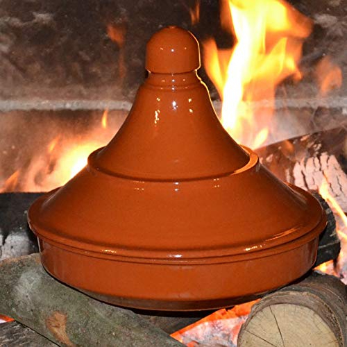 Tajine da cottura in pasta di fuoco, diametro 25 cm