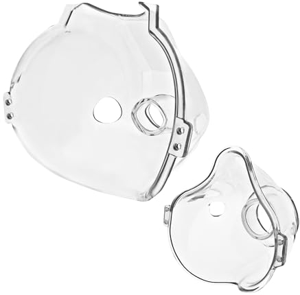 Pulox IN-100 Inhalator Masken-Set - Erwachsenenmaske und Kindermaske für Nebulizer Vernebler Zerstäuber
