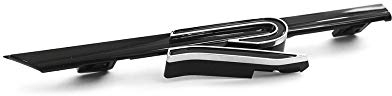 Volkswagen 5H0853679CFOD Schriftzug Kühlergrill Emblem Logo Plakette Clip, schwarz glänzend