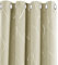 Deconovo Window Treatment Eyelet Room Darkening Curtains, Silver Wave Line Foil Printed Blackout Curtains for Living room, 46 x 90 Inch(Width x Length), Beige, 1 Pair