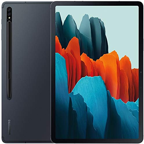 Samsung Galaxy Tab S7+ Wi-Fi, Mystic Black - 128 GB (Renewed)