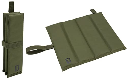Brandit FALTMATTE/SITZKISSEN FALTBAR Outdoor Trekking Matte Jagd UNTERLAGE, Farbe:Oliv