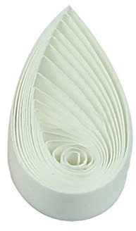 Quilling Papierstreifen 5mm Streifen Papier Quilling Streifen Sets 120 Stücke Länge 54cm Quilling-Papier Quilling-Streifen (Sahne)