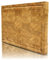 holz4home® Schneidebrett S aus Eichenholz I Stirnholz Würfelmuster Echtholz Brett I Hackbrett Steakbrett 28x20x2,5 cm I Küchenbrett mit Saftrille Holzbrett für Gemüse Fleisch