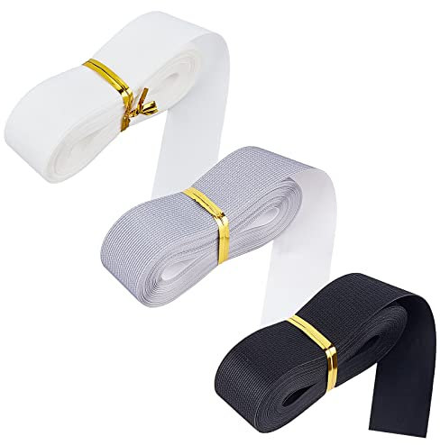 AHANDMAKER Nastro Termosaldante in Tessuto Piatto in TPU 3 Colori Impermeabile Termoadesivo Nastro Sigillante per Cuciture in Tessuto Adesivo per Riparazione Fai da Te Tessuto Fisso