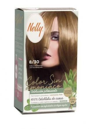 NELLY COLOR SIN AMONIACO 8/30 RUBIO CLARO DORADO