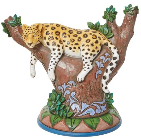 Enesco Jim Shore Animal Planet Collection Amur Leopard, Figur, 14,6 cm hoch