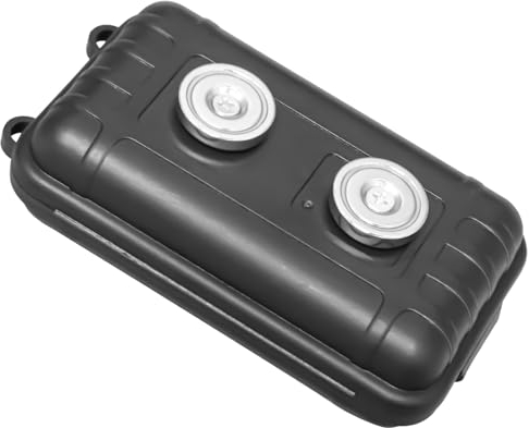 Porte-clés magnétique sous voiture, cachez une clé, porte-clés magnétique voiture, étanche, caché, étui pour clés voiture pour voyages plein air, boîte à clés magnétique pour véhicules sous voiture