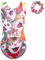 ZNYUNE Mädchen Balletttrikot Bunte Flocken von Schnee Element Kinder Gymnastik Sportbekleidung Gymnastikanzug 3-12 Jahre, ChristmasCat, 9 - 10 Jahre